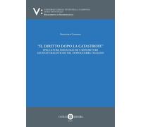 Il diritto dopo la catastrofe. Spaccature ideologiche e rifioritu