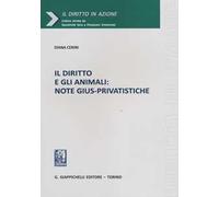 Il diritto e gli animali. Note gius-privatistice