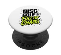 Il disc golf è pieno di caos Festival all'aperto dei giocato PopSockets PopGrip Adesivo