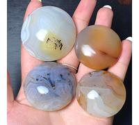 Il disco da intaglio in agata naturale del Madagascar può essere utilizzato come massaggio domestico - (Color : 3 pieces)