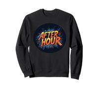 Il discorso After Hour scorre con vibrazioni notturne Felpa