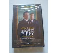 Il Discorso Del Re Colin Firth Geoffrey Rush DVD Spagnolo Inglese Reg 2 Nuovo Am