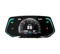 Il Display Head-up For Auto TCA02 Supporta Il Doppio Modello Doppio OBD + GPS Compatibile Con Tutti I Modelli Rilevamento Pressione Pneumatici TPMS Opzionale