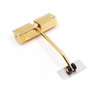 Il dispositivo di chiusura della porta chiudiporta automatico a molla in acciaio inossidabile può regolare l'hardware della porta del mobile del dispositivo(Silver)