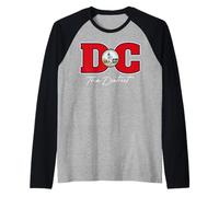 Il Distretto di Washington DC Vacation Souvenir USA Capitale Maglia con Maniche Raglan