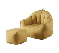 Il divano pigro in tessuto tecnologico, il sacco a sacco Tatami, può sdraiarsi a terra, può sdraiarsi su una sedia for il tempo libero(3-Pack)