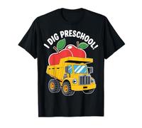 Il divertente autocarro con cassone ribaltabile I Dig Preschool torna a scuola Maglietta