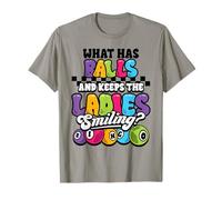 Il Divertente Giocatore di Bingo ha Le Palle e Fa Sorridere Maglietta