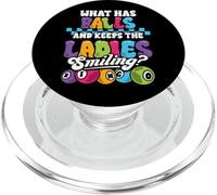 Il divertente giocatore di Bingo ha le palle e fa sorridere PopSockets PopGrip per MagSafe