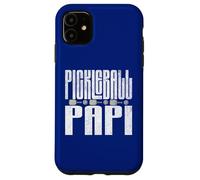Il divertente giocatore di Pickle Ball Grandpa Baby Reveal Papi Pickleball Custodia per iPhone 11