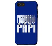 Il divertente giocatore di Pickle Ball Grandpa Baby Reveal Papi Pickleball Custodia per iPhone SE (2020) / 7 / 8