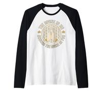 Il Divino in Me Yoga Spirituale Positivo Meditazione Namaste Maglia con Maniche Raglan