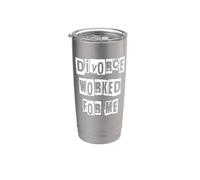 Il divorzio ha funzionato per me Bicchiere termico in acciaio inox doppia parete