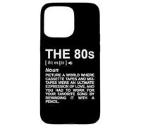 Il dizionario degli anni '80 Festa del ritorno agli anni '80 Custodia per iPhone 15 Pro Max
