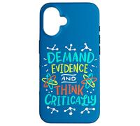 Il DNA richiede prove e pensa alla scienza criticamente forense Custodia per iPhone 16