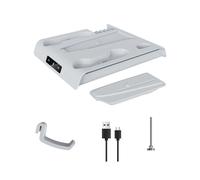 Il Dock di Ricarica Multifunzione Host Cooling È per PS 5 Slim, Supporta La Ricarica di 2 Controller e Ha 3 Velocità di Ventola