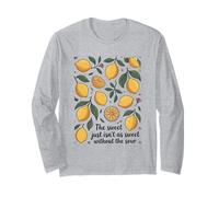 Il Dolce Non è così Dolce Senza l'amante del Limone Acido Maglia a Manica