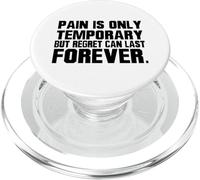 Il dolore è solo un rimpianto temporaneo dura per sempre - Motivazionale PopSockets PopGrip per MagSafe