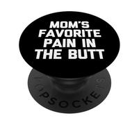 Il dolore preferito della mamma nel culo -Fun dicendo famiglia sarcastica PopSockets PopGrip Adesivo
