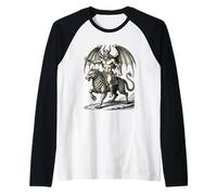 Il Dominio Silenzioso di Astaroth Maglia con Maniche Raglan
