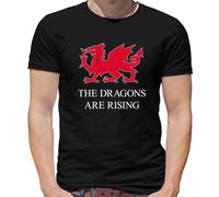 Il Draghi Are IN Aumento - T-Shirt - Wrexham Calcio Dragon Love Lettore