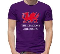 Il Draghi Are IN Aumento - T-Shirt - Wrexham Calcio Dragon Love Lettore