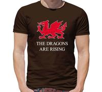 Il Draghi Are IN Aumento - T-Shirt - Wrexham Calcio Dragon Love Lettore