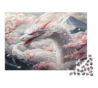 Il drago mitologico Puzzle 1000 Pezzi Adulti In cartone Resistente, Un Set Di Puzzle A Rompicapo Per Brain Training Puzzle, Ideale Per Arredo Parete, Enigma Del Regalo Di Natale 52x38cm
