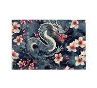 Il drago nel letto di fiori 1000 pezzi puzzle per adulti puzzle in legno per adulti regali decorazione casa