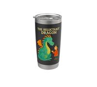 Il drago riluttante Kenneth Grahame Gentle Fantasy Classic Bicchiere termico in acciaio inox doppia parete