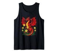 Il Drago Rosso Era in Mezzo ai narcisi Canotta