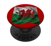 Il drago rosso mostrerà la strada PopSockets PopGrip Adesivo