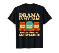Il dramma è la mia marmellata divertente insegnante torna a scuola primo giorno Maglietta