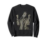 Il Drifters Cantante Ben E King Soul R&B da Dick Barnatt Felpa