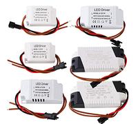 Il driver costante 1PCS 1-3W 4-5W 4-7W 8-12W 18-24W 300mA LED di alimentazione luce Trasformatori for LED da incasso illuminazione AC85-265V (Colore : 4 5W)