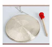 il duca di legno cinese, Gong cinese for opera con martello in oro 21 cm(Bass)