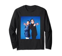 Il Duo Comico di Shooting Star Vic Reeves e Bob Mortimer Maglia a Manica