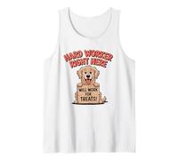 Il Duro Lavoratore Proprio Qui lavorerà per i dolcetti Canotta