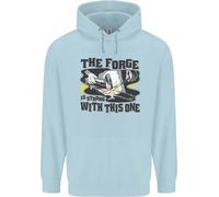 Il Fabbro La Fucina È Forte Con Questo Hoodie Per Bambini