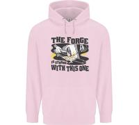 Il Fabbro La Fucina È Forte Con Questo Hoodie Per Bambini