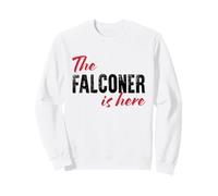 Il falconiere è Qui - Divertente Felpa