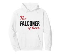 Il falconiere è Qui - Divertente Felpa con Cappuccio