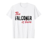 Il falconiere è Qui - Divertente Maglietta