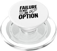 Il fallimento non è un'opzione citazione motivazionale PopSockets PopGrip per MagSafe