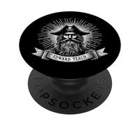 Il famigerato pirata Edward Teach (aka Barbanera) PopSockets PopGrip Adesivo