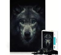 Il Fantasma del Lupo per Adulti Puzzle da 1000 Pezzi Gioco di Pura Logica Momenti di Pace Taglio Preciso Regalo Affettuoso 38x52cm