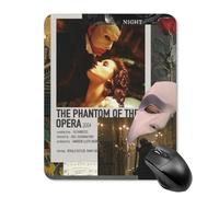 Il fantasma dell'opera Antiscivolo Semplice Studio Gioco Antiscivolo Tasks Pad Grip Leggero Mouse Pad Digitale