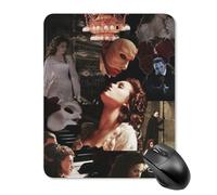 Il fantasma dell'opera Compiti di gioco ultra sottili Semplice portatile Desktop Mouse Pad Notebook Superficie Rivestimento pratico
