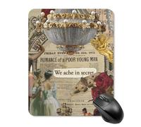 Il fantasma dell'opera Scrivania Design Minimalista Leggero Mouse Pad Controllo Antiscivolo Ambiente Gomma Ergonomico