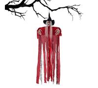 il fantasma, teschio luminoso illuminato con cappelli da e occhi spettrali, spaventosa con suono, forniture per feste di Halloween per decorazioni per patio decorazioni